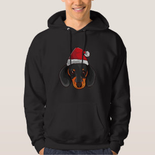 Dackel Weihnachtshund Santa Merry Corgmas Weihnach Hoodie