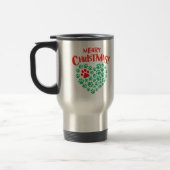 Dackel Weihnachtskaffee Tasse (Links)