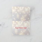 Dackel Weihnachtskarte Carousel Karte (Innenseite)