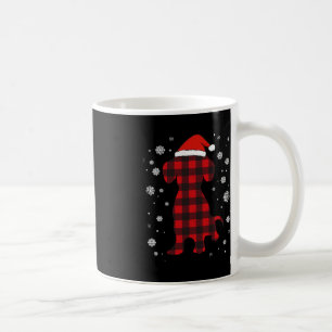 Dackel Weihnachtsmannmütze Hund über Weihnachten Kaffeetasse