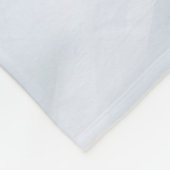 Dackel Weihnachtsschnee im Winter Fleecedecke (Ecke)