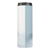 Dackel Weihnachtsschnee im Winter Thermosbecher (Rückseite)