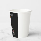 Dackel Weihnachtssüßer Oversifizierter T - Shirt Pappbecher (Links)