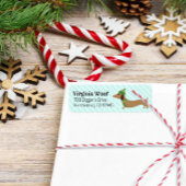 Dackel Weihnachtswrapping Paper Niedliche Schneefl