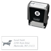 Dackel Weiner Dog Babydusche Permastempel (Beispiel)