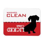 Dackel Weiner Dog Dishwasher Magnet-Zeichen Magnet (Horizontal)