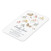 Dackel Weiner Dog liebt Party Einladung Magnet (Linke Seite)