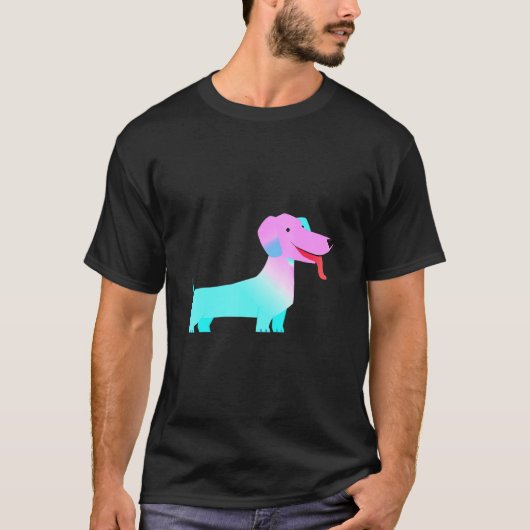 Dackel Weiner Dog Men T-Shirt (Vorderseite)