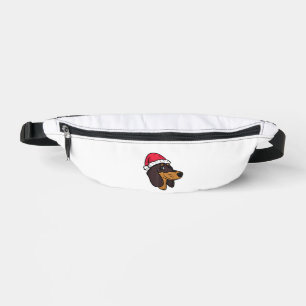 Dackel Weiner Dog Weihnachten Bauchtasche