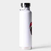 Dackel Weiner Dog Weihnachten Trinkflasche (Rechts)