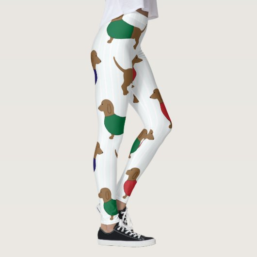 Dackel "Weiner Hunde" Leggings (Rechts)
