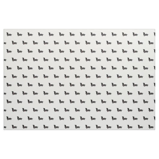 Dackel "Weiner Hunde" Liebe Stoff (Yard (91,4 cm))