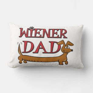 Dackel Weiner Vater Lendenkissen