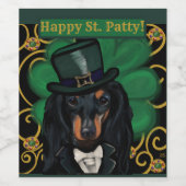 DACKEL WEINETIKETT (Einzelnes Label)