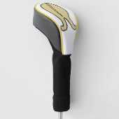 Dackel Weizenschwanz Golf Headcover (angewinkelt)