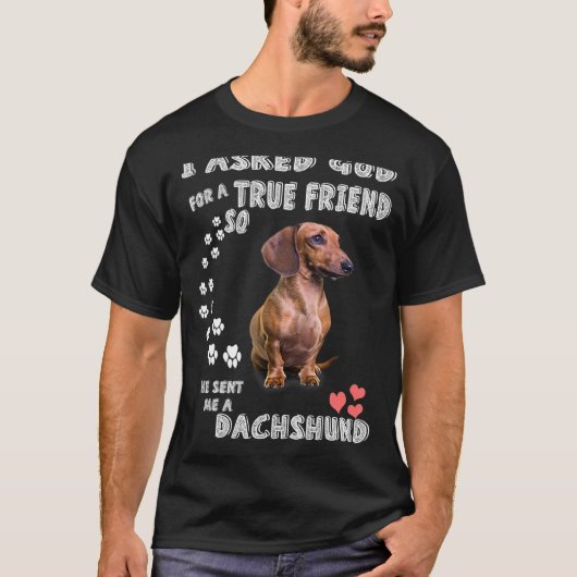 Dackel Welpe Dackel Würstchen Hund Mama Vater Mini T-Shirt (Vorderseite)