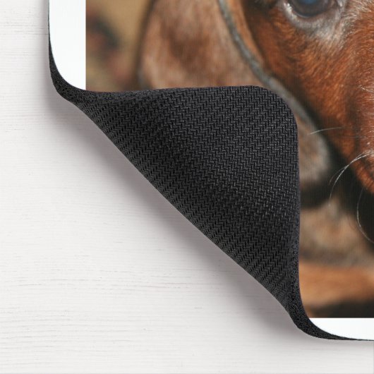 Dackel-Welpe einer Mousepad (Ecke)