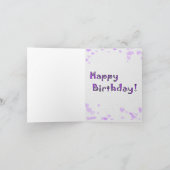 Dackel Welpe Geburtstagskarte Karte (Innenseite)