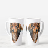 Dackel Welpe Portrait Dackel Dog Milchtasse