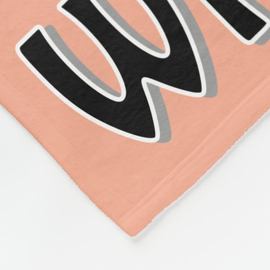 Dackel Welpe sitzen und mit unschuldig suchen Fleecedecke (Ecke)