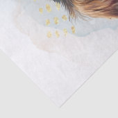 Dackel Welpe Wasserfarbe Seidenpapier (Detail)