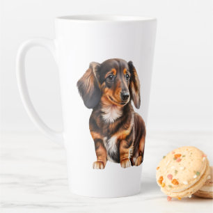 Dackel Welpen Hund Doxy Weiner Hund Welpe Milchtasse