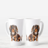 Dackel Welpen Hund Doxy Weiner Hund Welpe Milchtasse