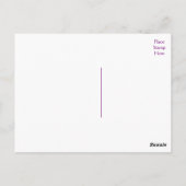 Dackel Welpen-Hund-Leere Postkarte (Rückseite)