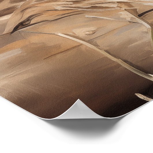 Dackel Welpen Poster (Ecke)