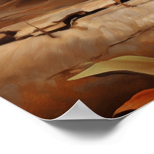 Dackel Welpen Poster (Ecke)