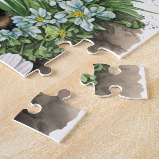 Dackel Welpen Puzzle (Seite)