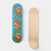 Dackel Welpenskateboard Skateboard (Vorderseite)