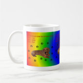 Dackel-WeltfriedensTasse Kaffeetasse (Links)