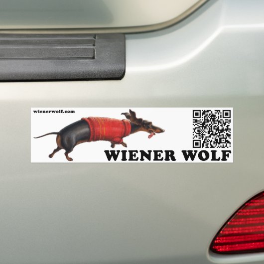 Dackel-Wolf-Autoaufkleber Autoaufkleber (Auf Auto)