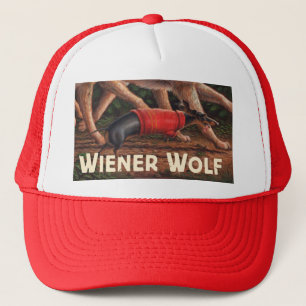 Dackel-Wolfkappe Truckerkappe