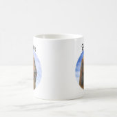 Dackel Wolken Kaffeetasse (Mittel)