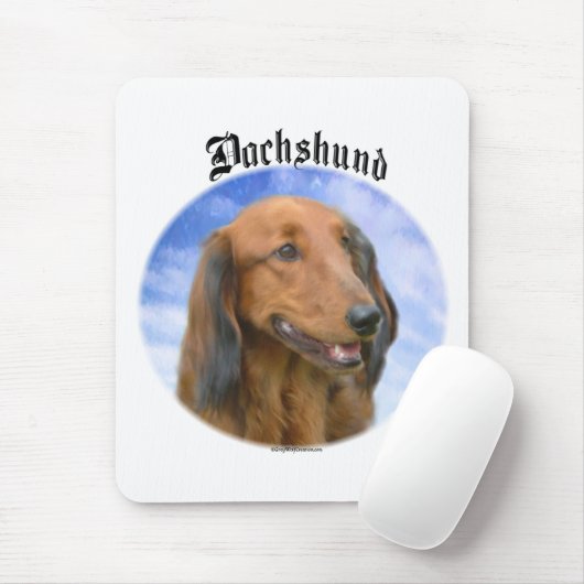 Dackel Wolken Mousepad (Mit Mouse)