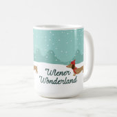 Dackel Wonderland Dackel Geschenk Dackel Väter Mam Kaffeetasse (VorderseiteRechts)