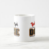 DACKEL-Word-FARBE Kaffeetasse (Mittel)