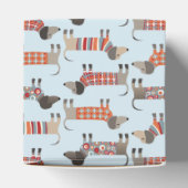 Dackel Wurst Dog Blue Geschenkschachtel (Oben)