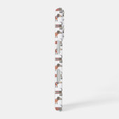 Dackel Wurst Dog Monogramm iPhone 16 Hülle (Rechte Seite)