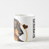 Dackel Wurst Hund jeden Snack, den Sie machen Kaffeetasse (Mittel)