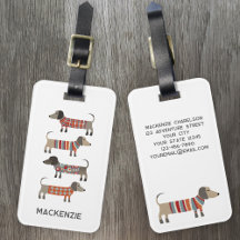 Dackel Wurst Hund Personalisiert