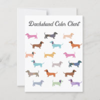 Dackel Wurst Hunde Farbdiagramm Funny