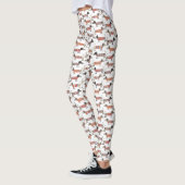 Dackel Wurst Hunde Leggings (Links)
