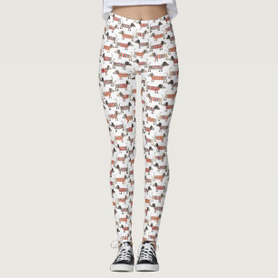 Dackel Wurst Hunde Leggings