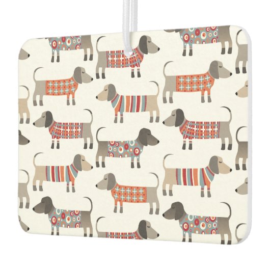 Dackel Wursthund Autolufterfrischer (Links)