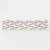 Dackel Wursthund Banner (Horizontal)