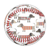 Dackel Wursthund Baseball (Vorderseite Links)