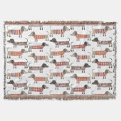 Dackel Wursthund Decke (Vorderseite)